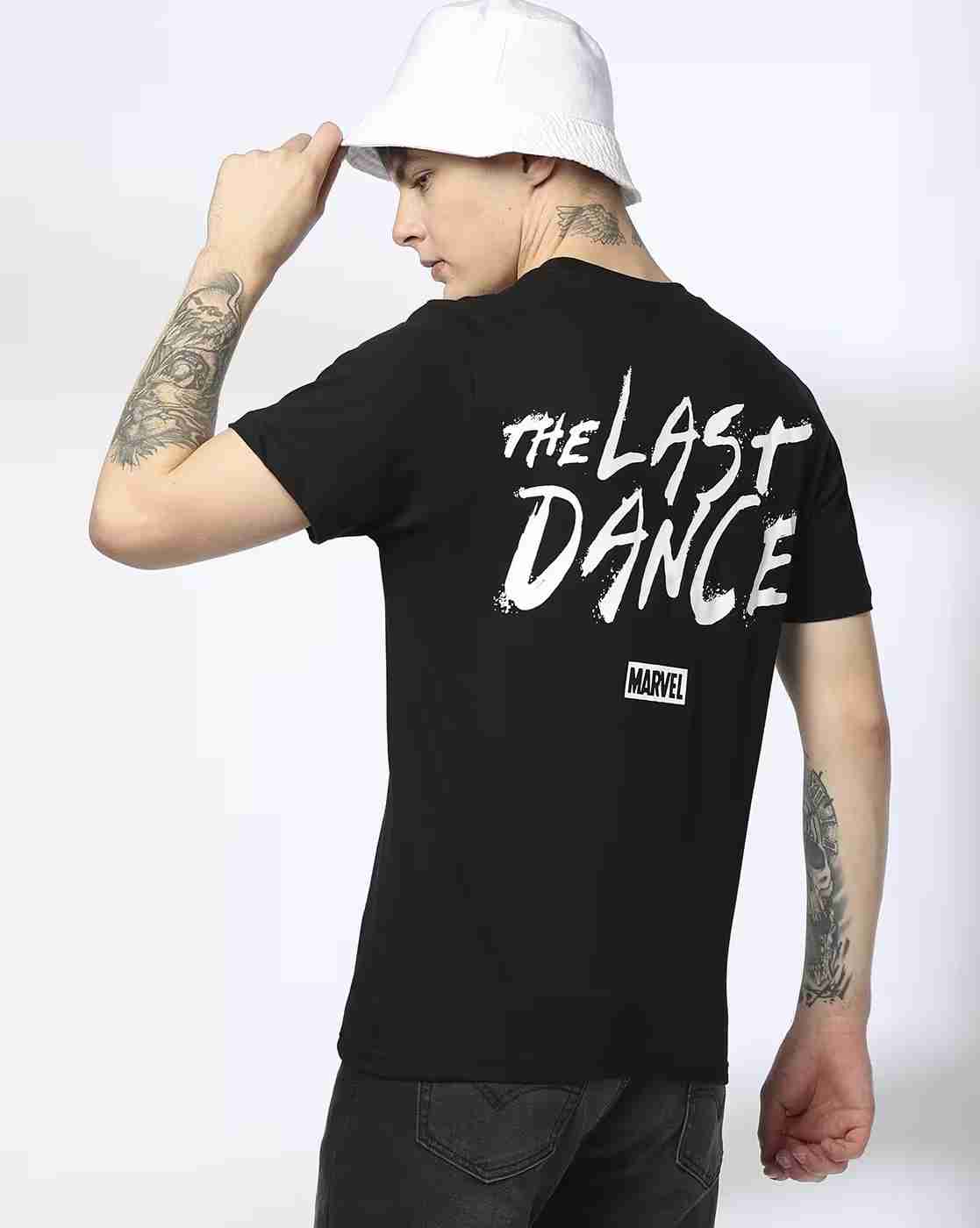 DNMX | Men Graphic Print Regular Fit Crew-Neck T-Shirt|3