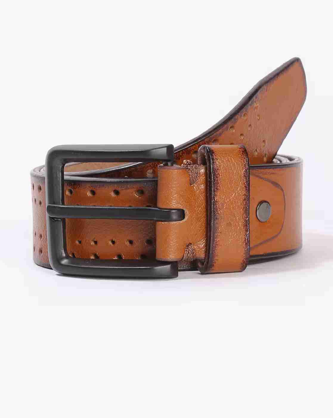 DNMX | Men Belt with Perforations|0