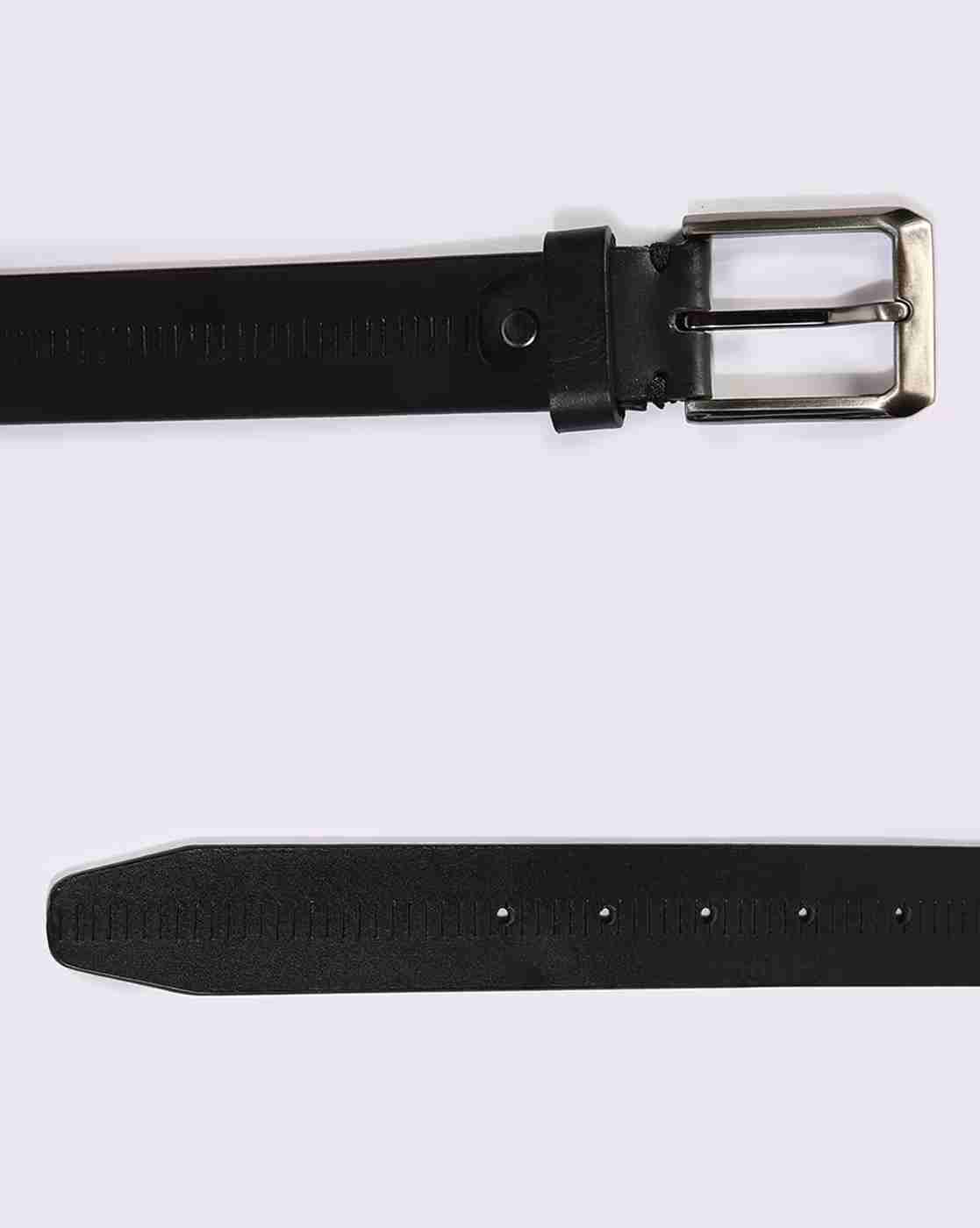 DNMX | Men Leather Belt with Tang-Buckle Closure|2