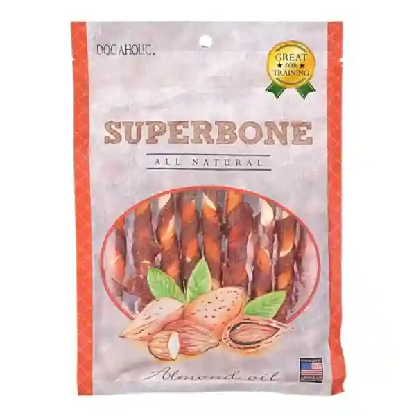 Super Bone Almond Oil Sticks Dog Treats - 9 Sticks