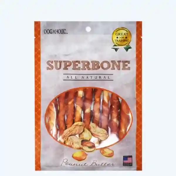 Super Bone Peanut Butter Sticks Dog Treats - 9 Sticks