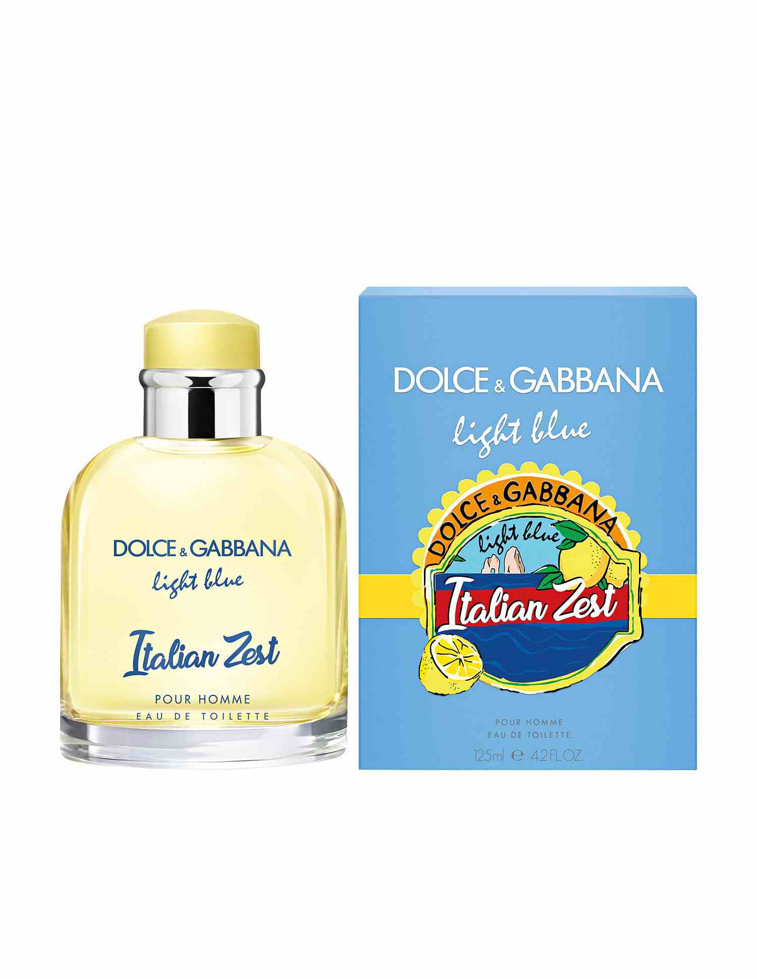 Light Blue Italian Zest Pour Homme Eau De Toilette 75ml