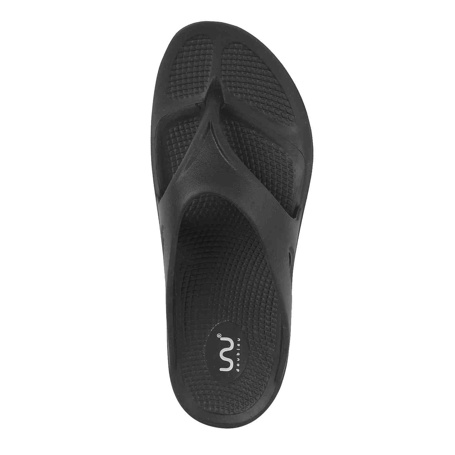 Men Casual Black Flip Flops