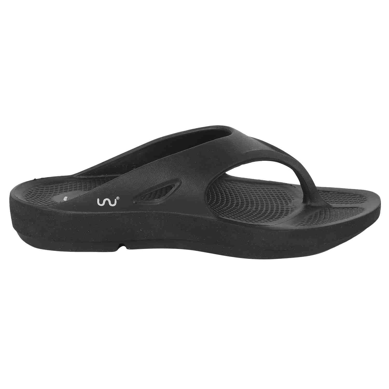 Men Casual Black Flip Flops