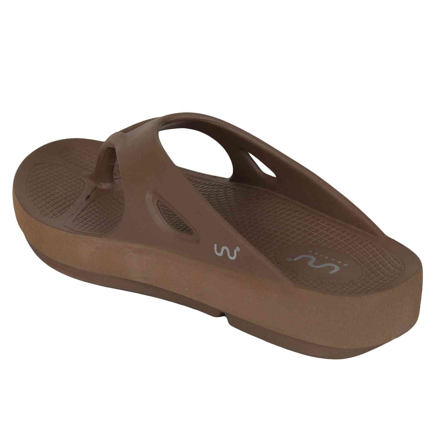 Men Casual Brown Flip Flops