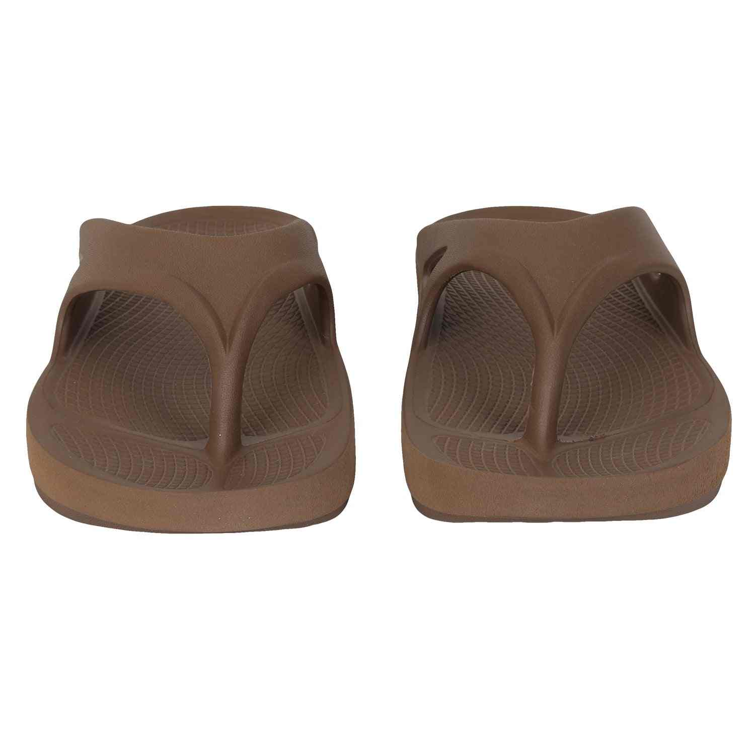 Men Casual Brown Flip Flops