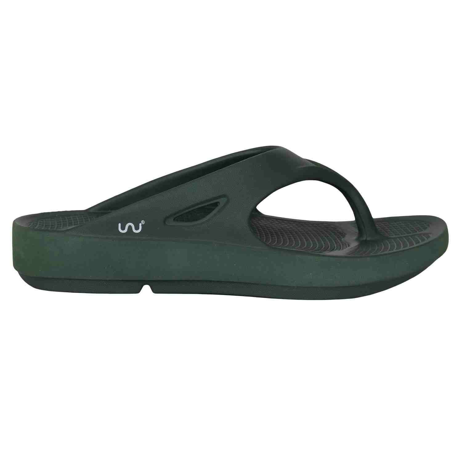 Men Casual Olive Flip Flops