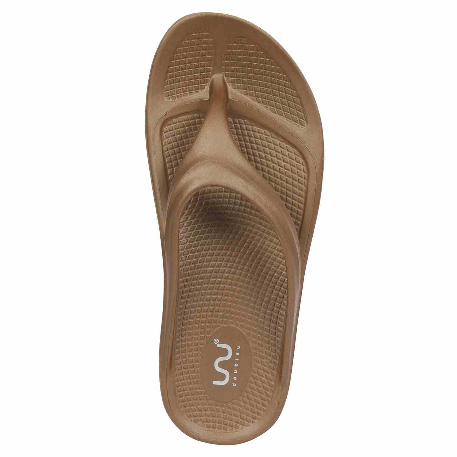 Women Casual Bronzo Metal Flip Flops