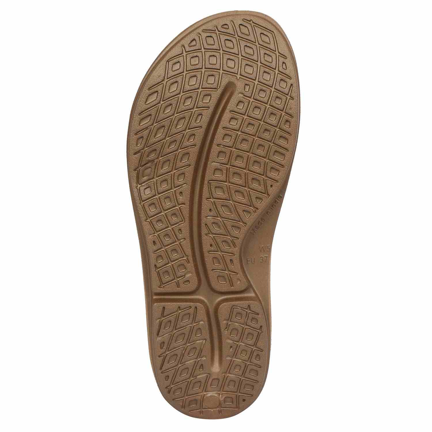 Women Casual Bronzo Metal Flip Flops