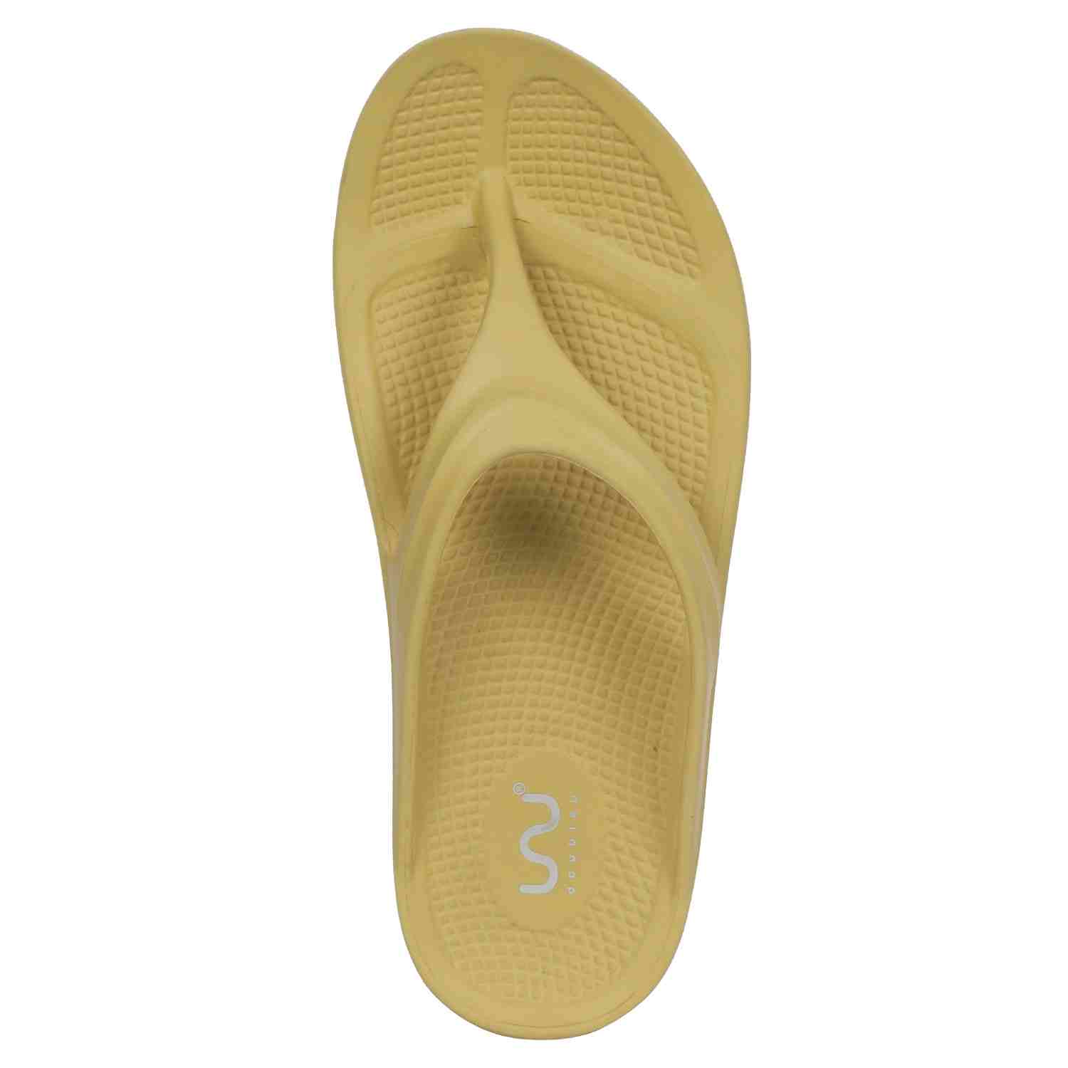 Women Casual Gold Flip Flops
