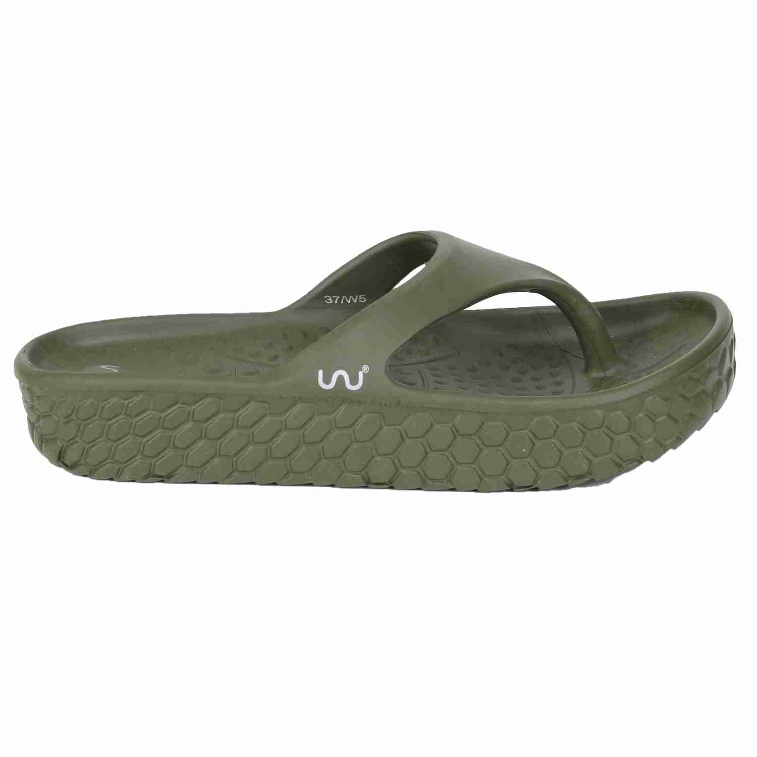 Women Casual Olive Flipflops