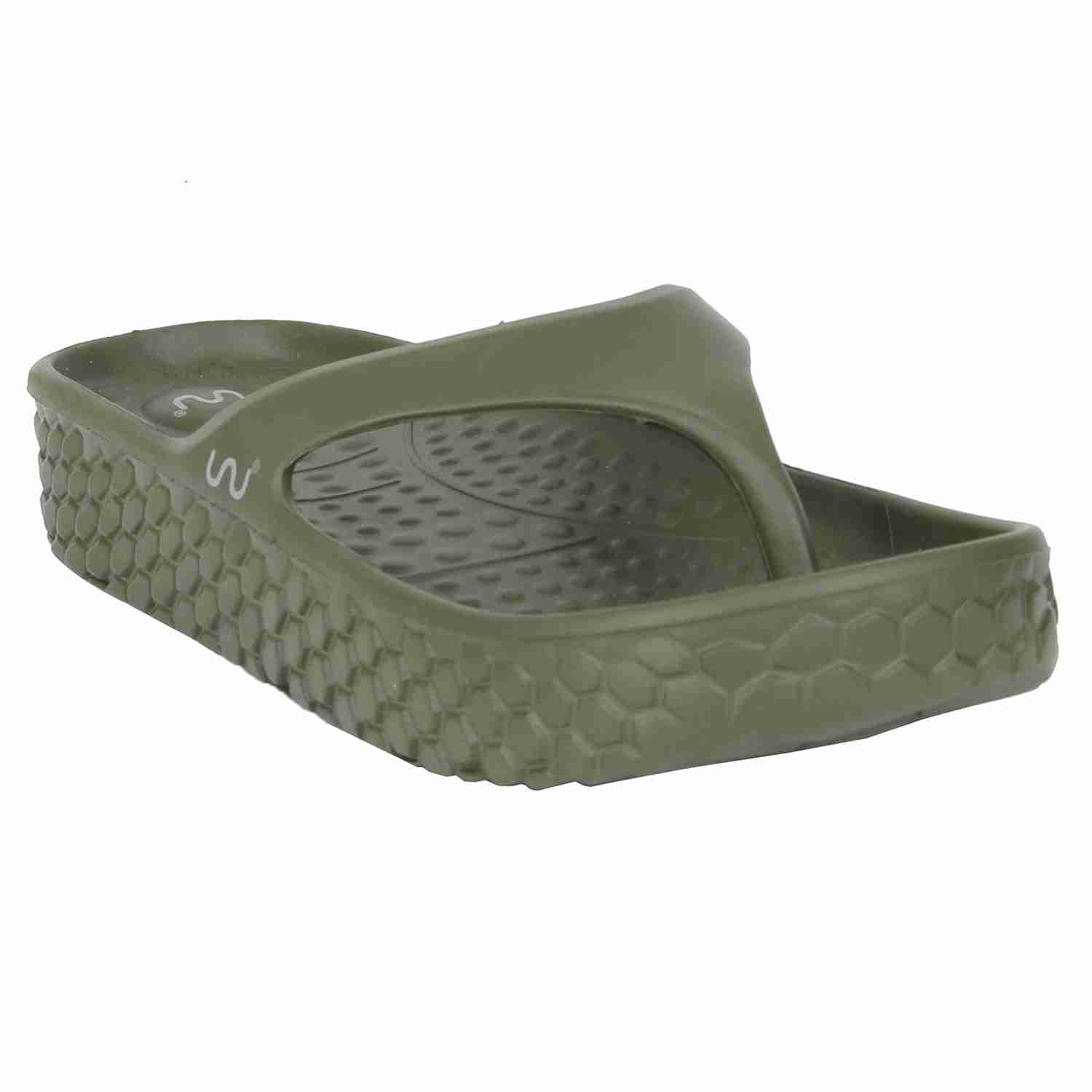Women Casual Olive Flipflops