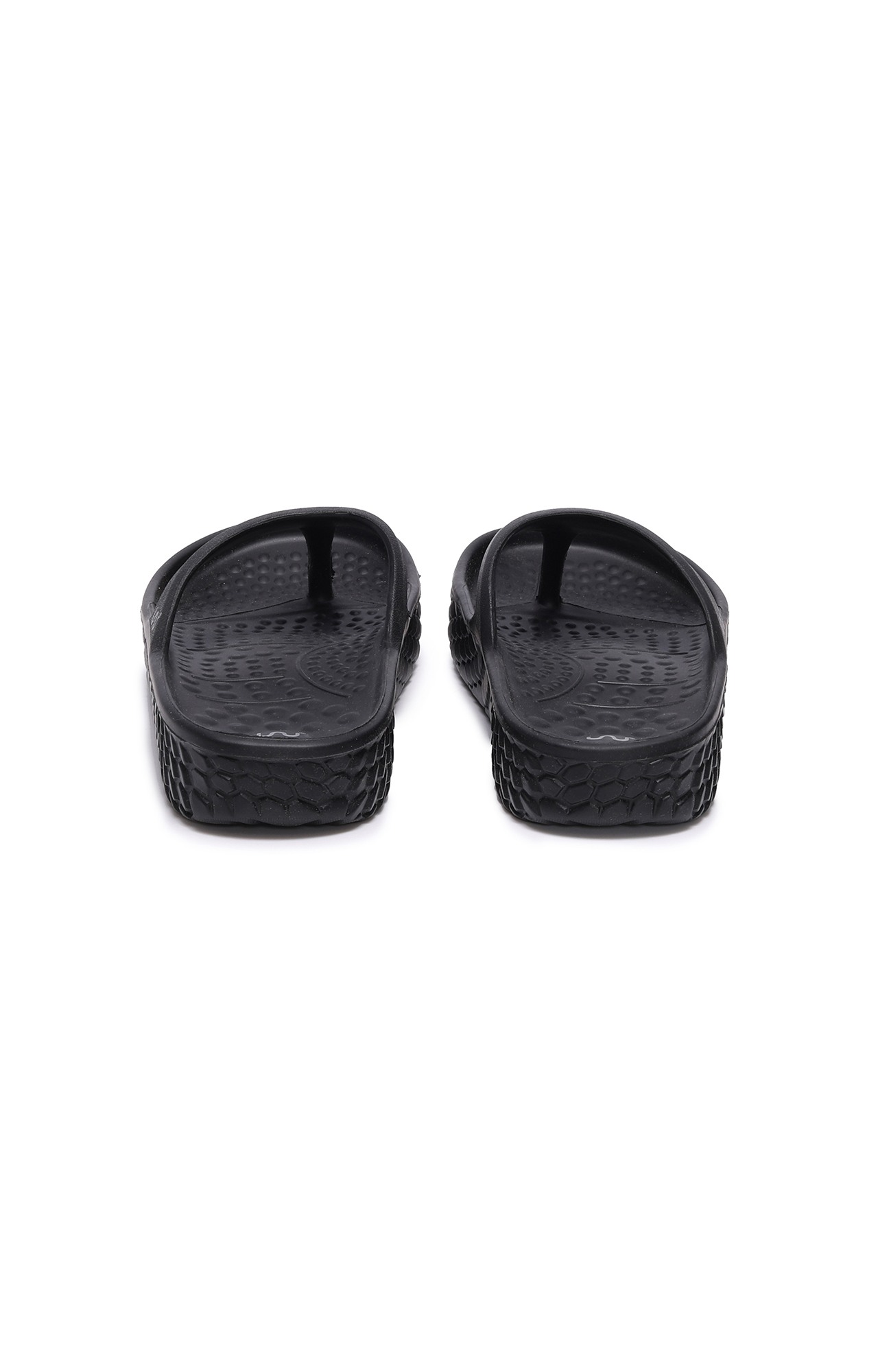 Women Black V Shape Kyoto Flip Flops