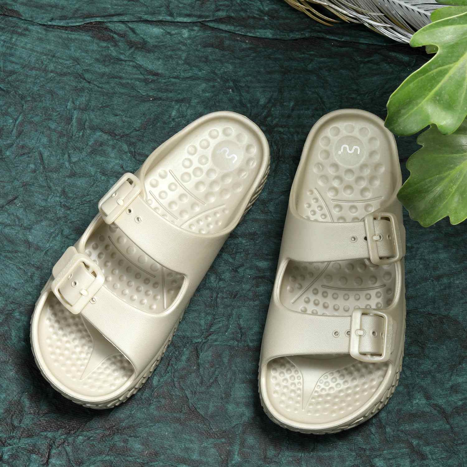 Women  Casual Grey Flip Flops