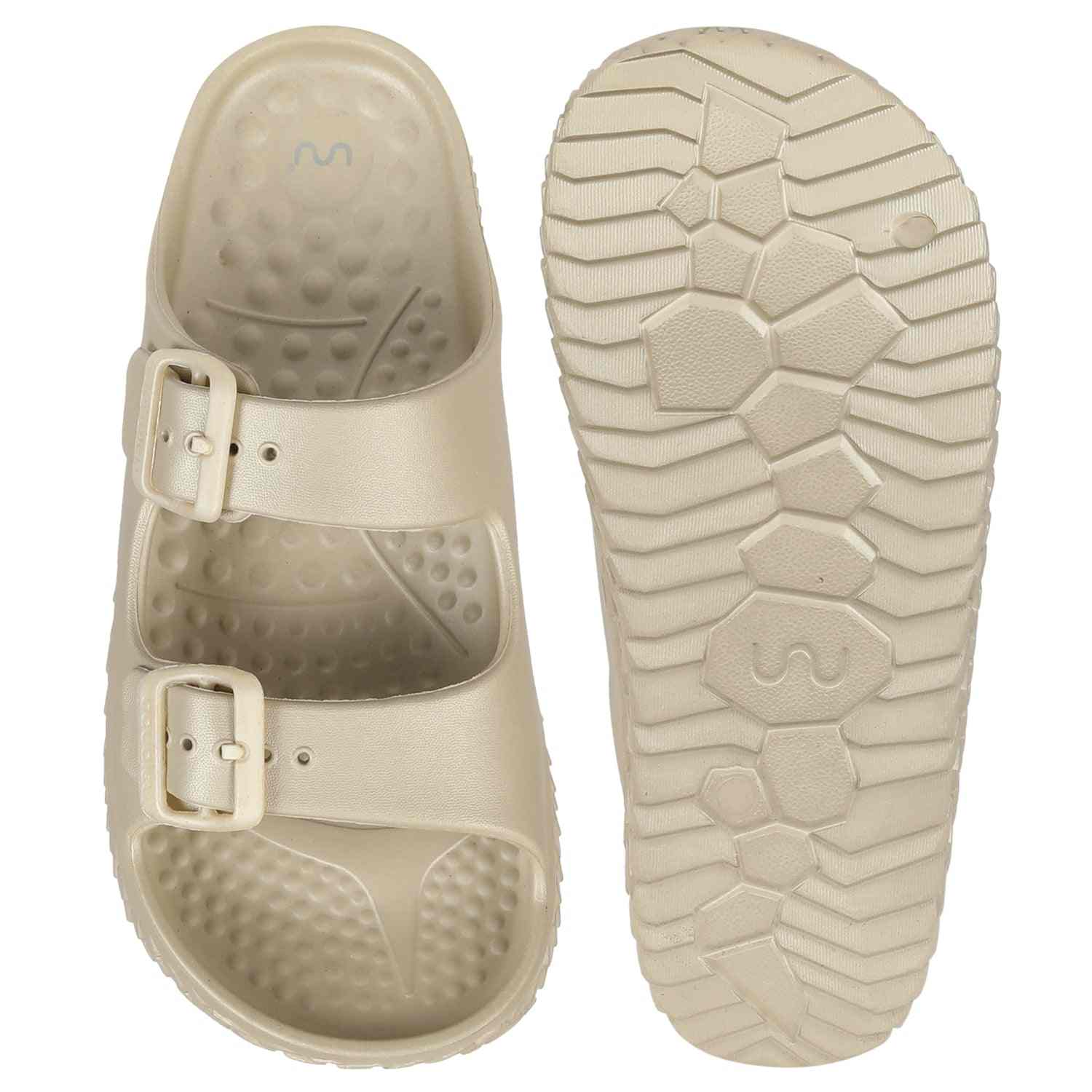 Women  Casual Grey Flip Flops