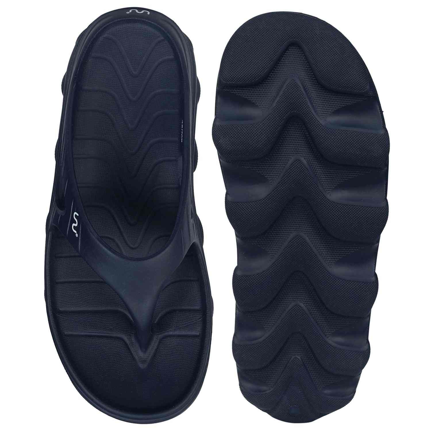 Men Casual Navy Blue Flipflop