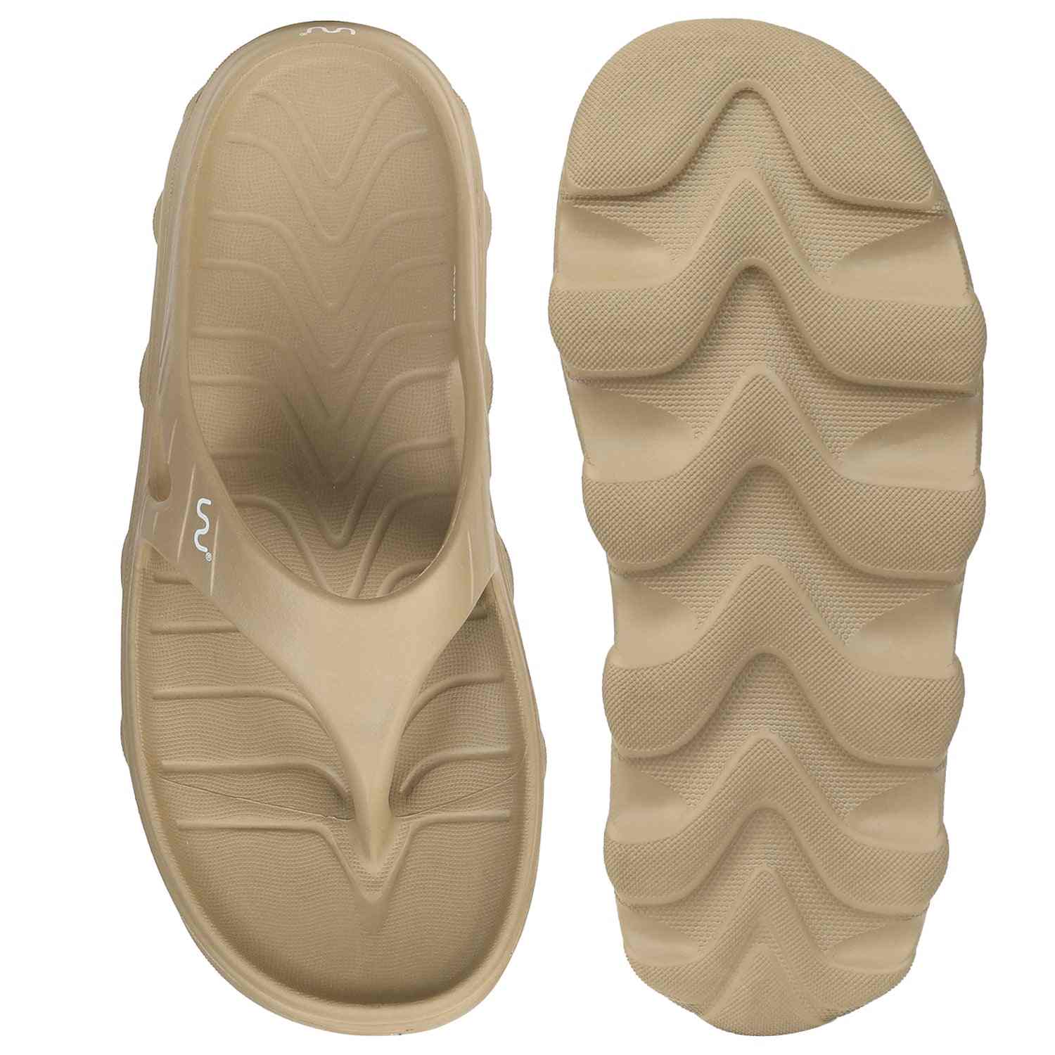 Men Casual Khaki Flip Flop