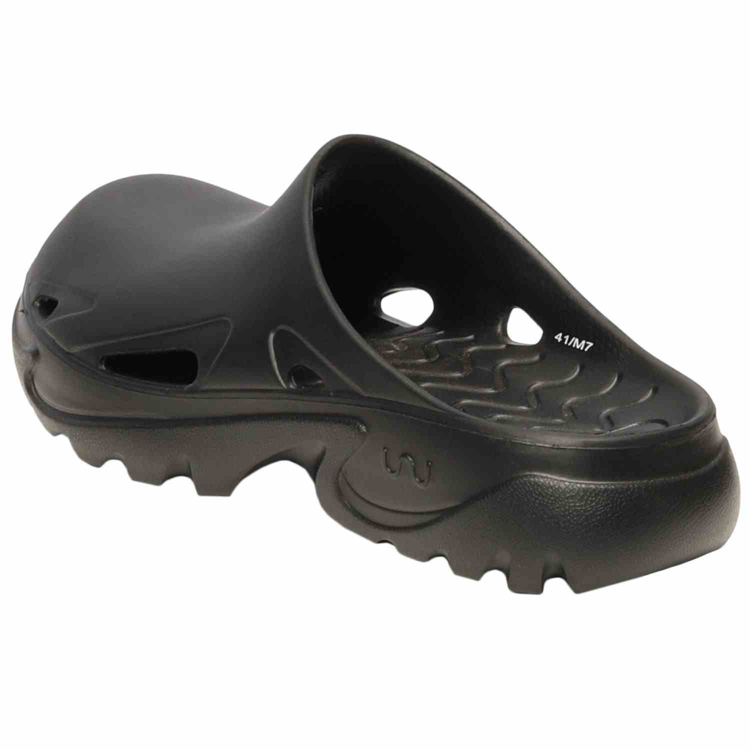 8151 Black Men Clog