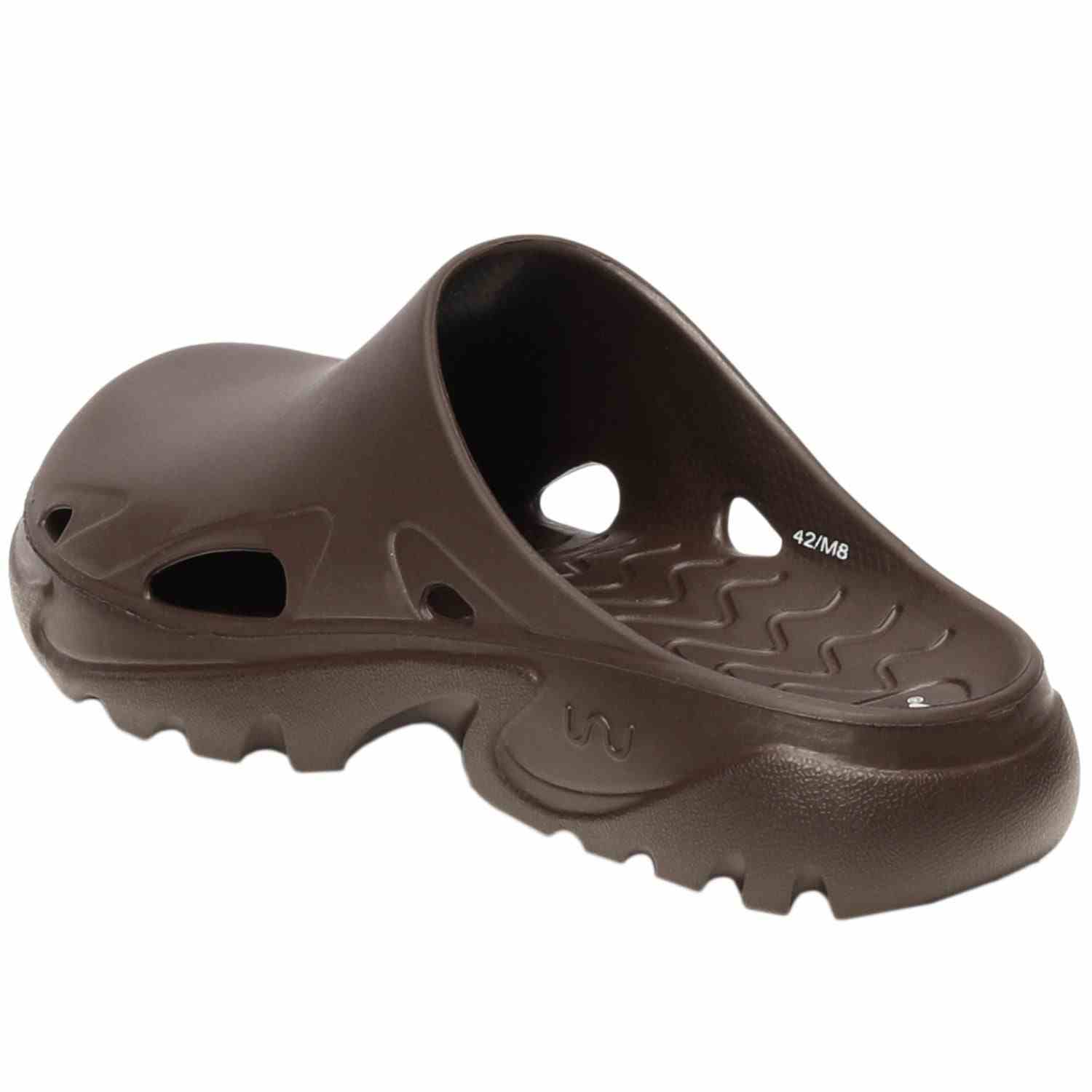8152 C Brown Men Clog