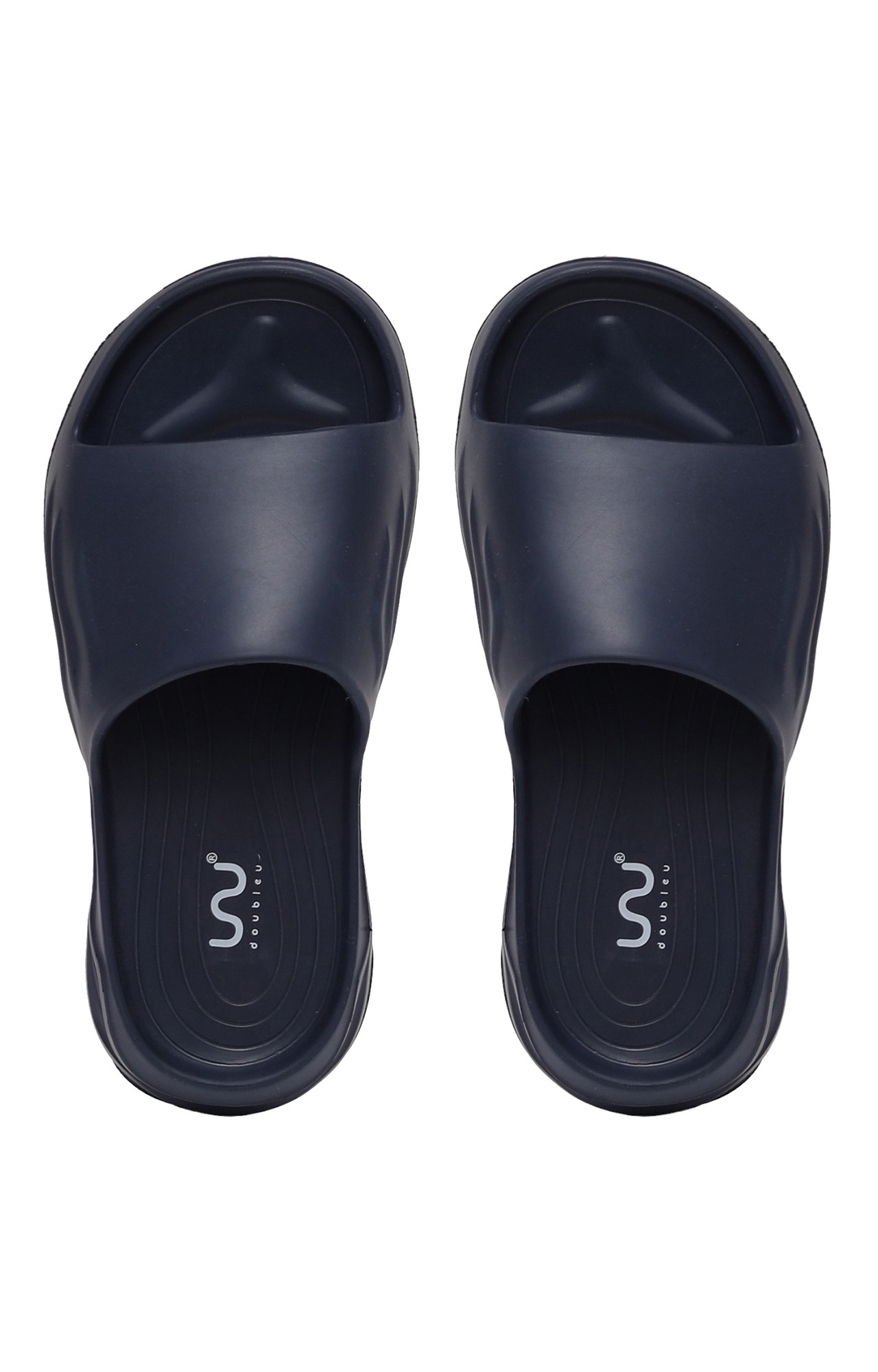 Soft Doctor Anti-Skid Ultra Sporty Slidders For Women Navy Blue