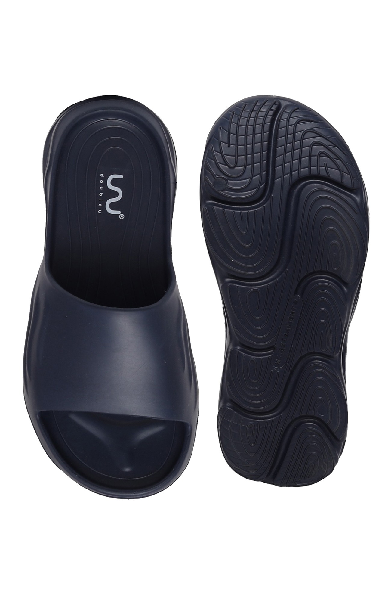 Soft Doctor Anti-Skid Ultra Sporty Slidders For Women Navy Blue