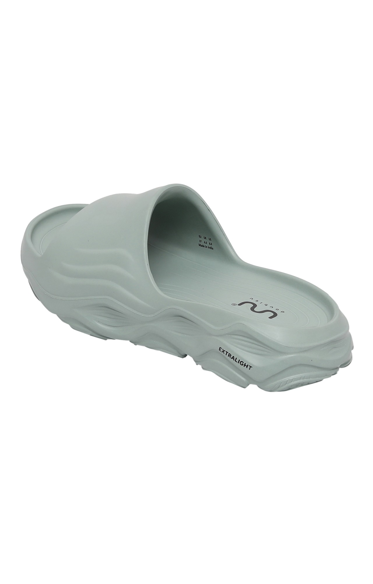 Soft Doctor Anti-Skid Ultra Sporty Slidders For Women Sage Green