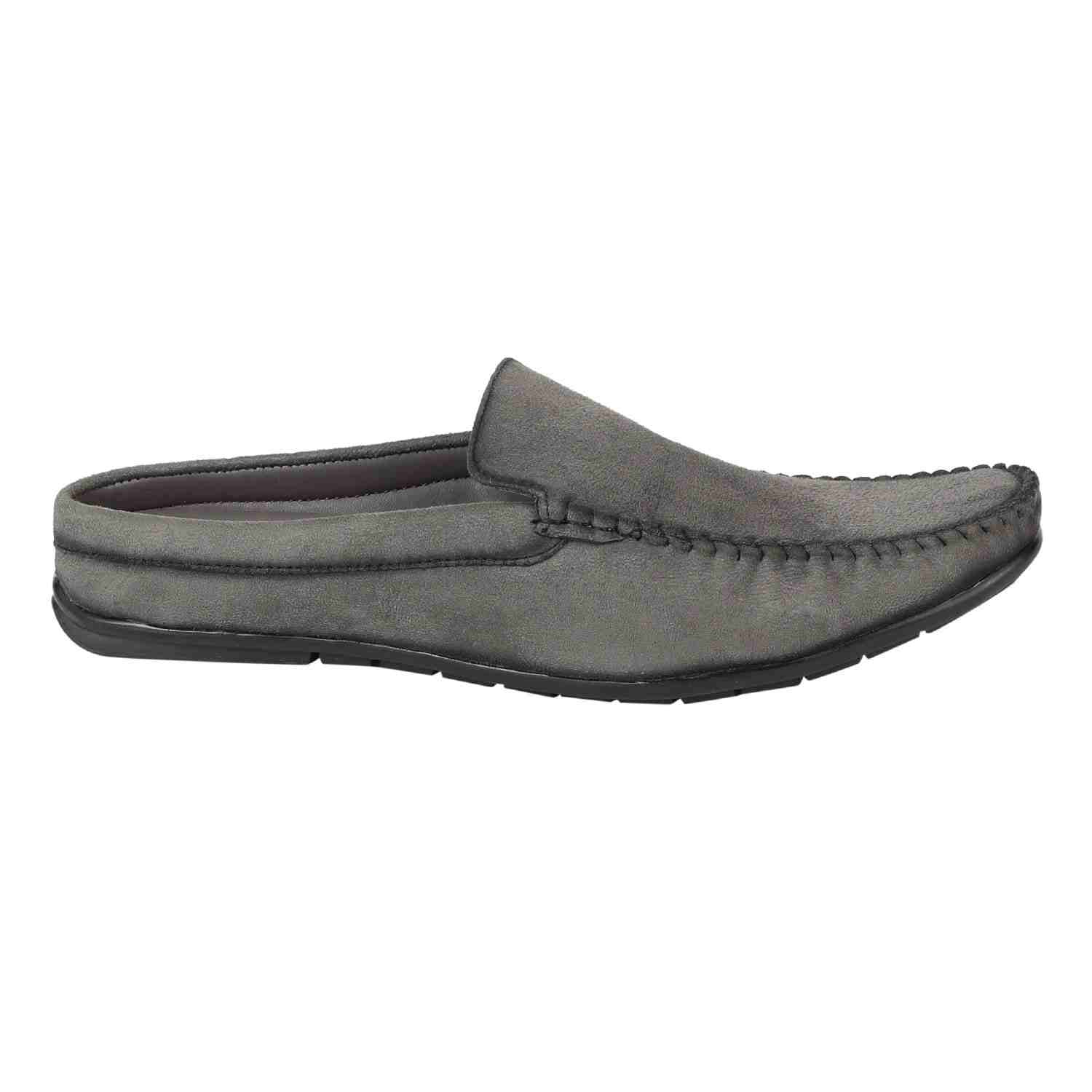 Men Grey Mule Casual