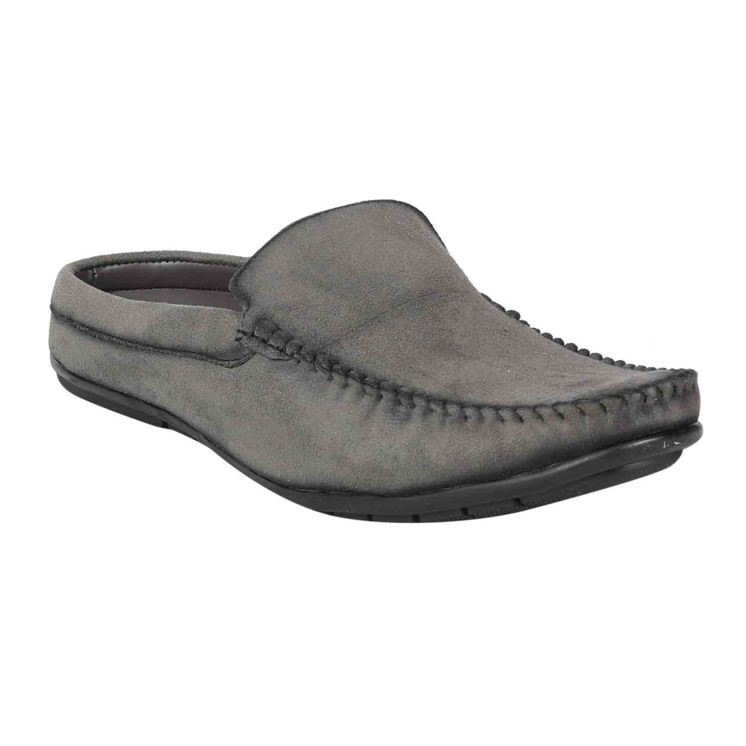 Men Grey Mule Casual