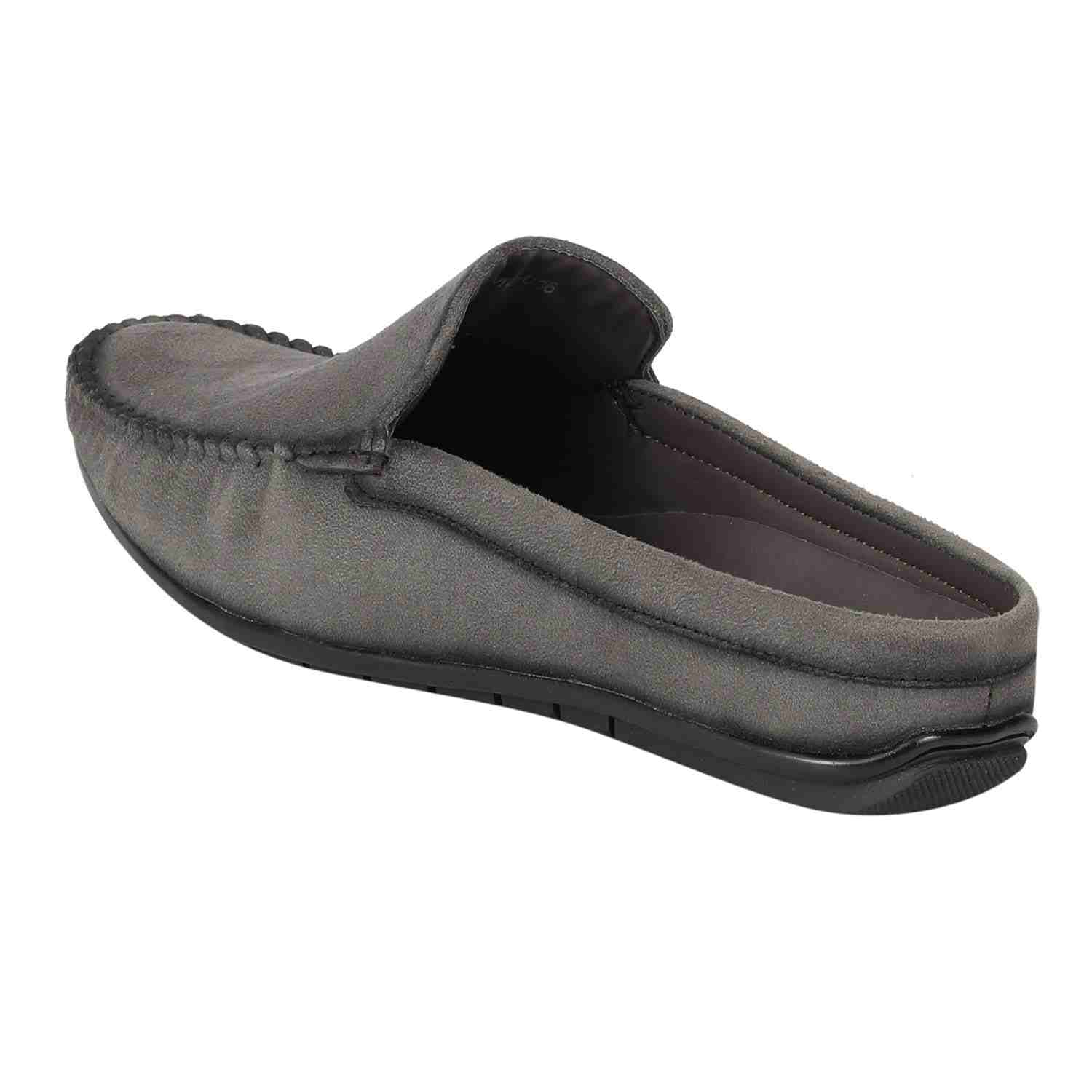 Men Grey Mule Casual
