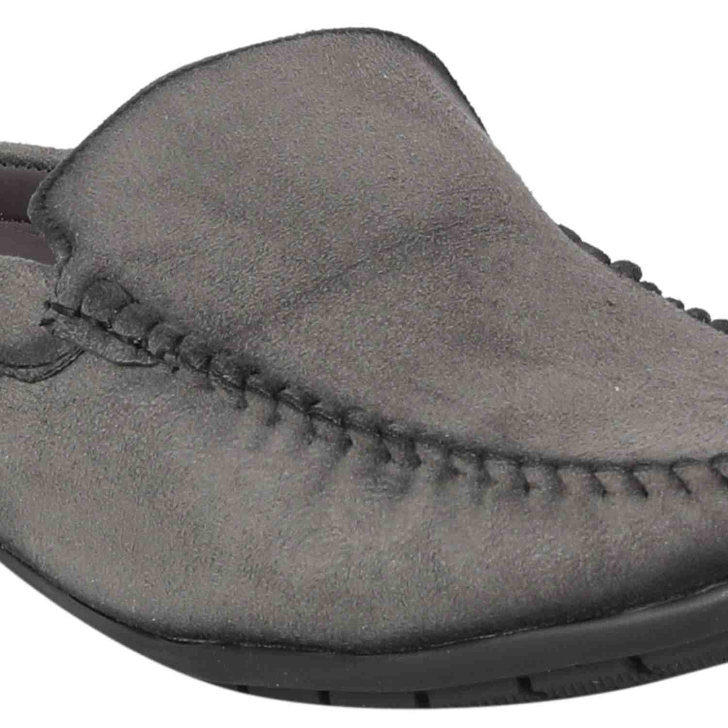 Men Grey Mule Casual