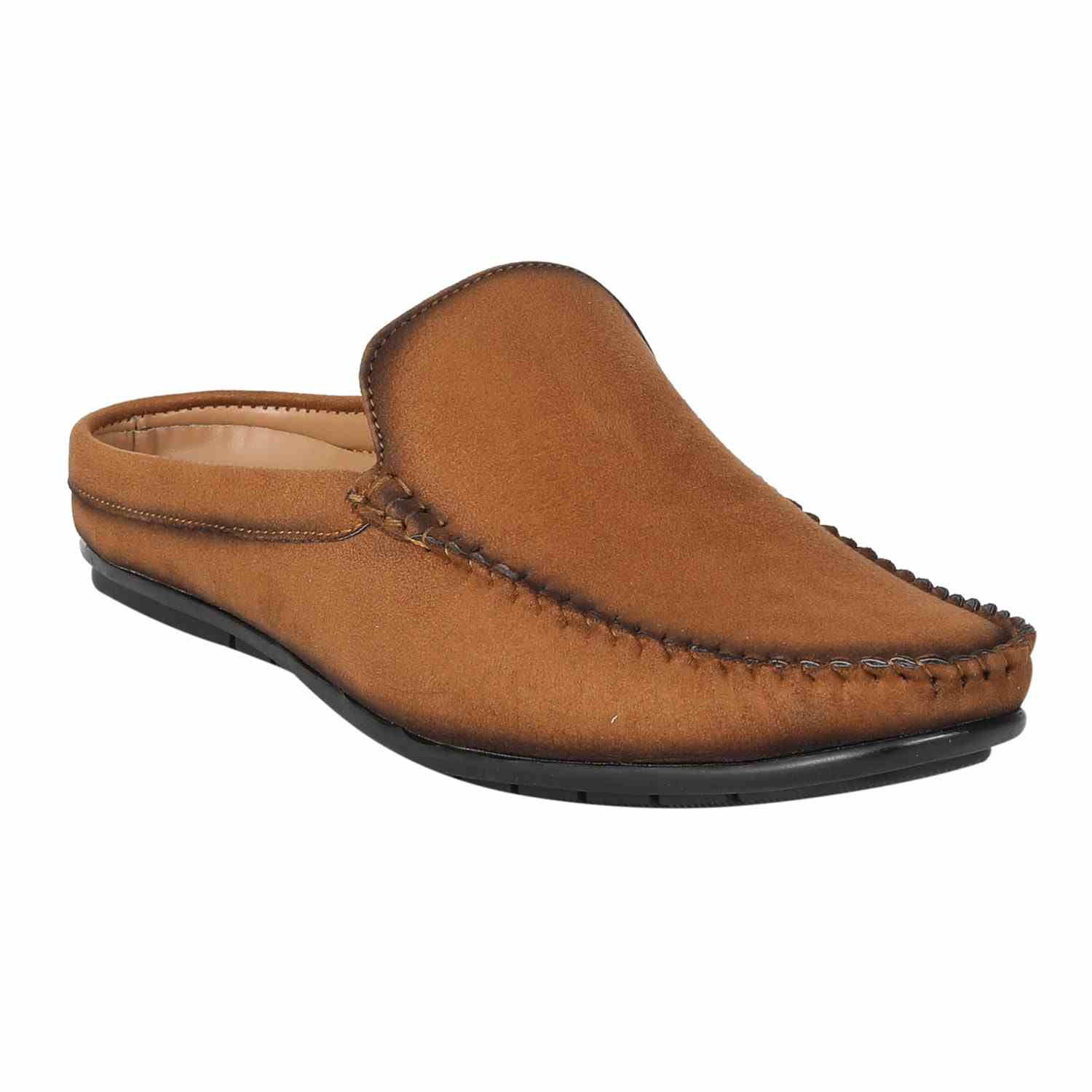 Men Tan Mule Casual