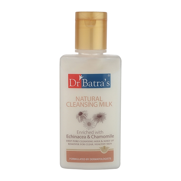 Dr Batra's | Dr Batra's Natural Cleansing Milk Enriched With Echinacea & Chamomile - 100 ml 0