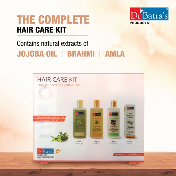 Dr Batra's | Dr Batra's Hair Care Kit Stronger, Shinier & Healthier Hair - 725 ml 1