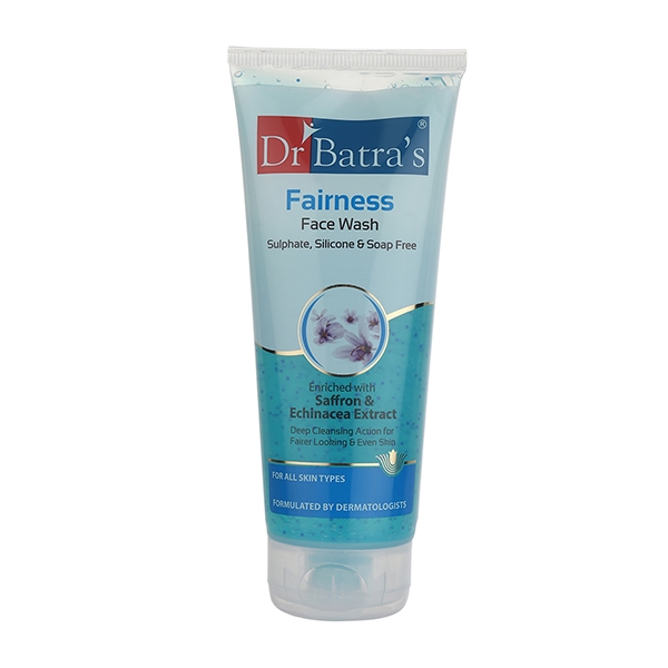 Dr Batra's | Dr Batra's Fairness Face Wash Sulphate, Silicone & Soap Free Enriched With Saffron & Echinacea Extract - 200 gm 0