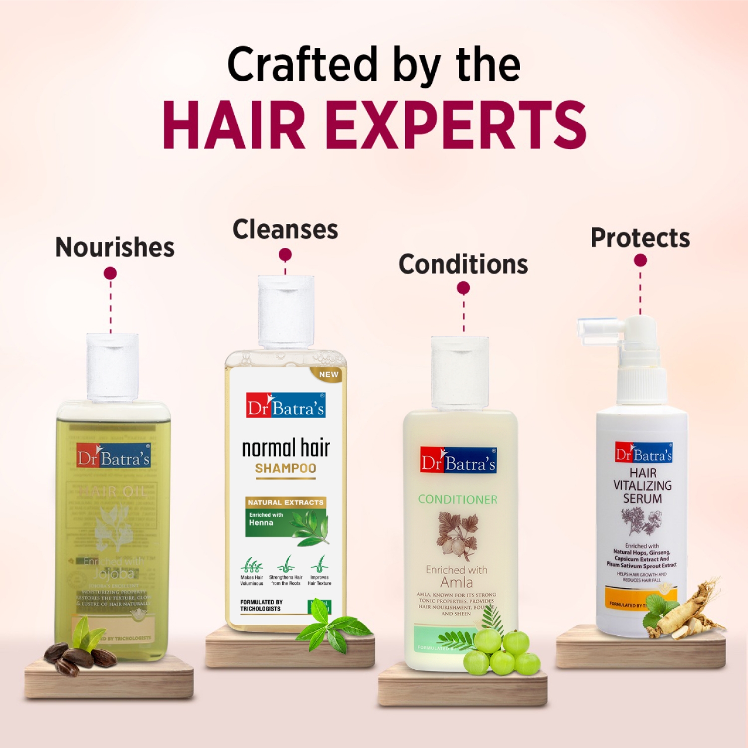 Dr Batra's | Dr Batra's Hair Care Kit Stronger, Shinier & Healthier Hair - 715 ml 3
