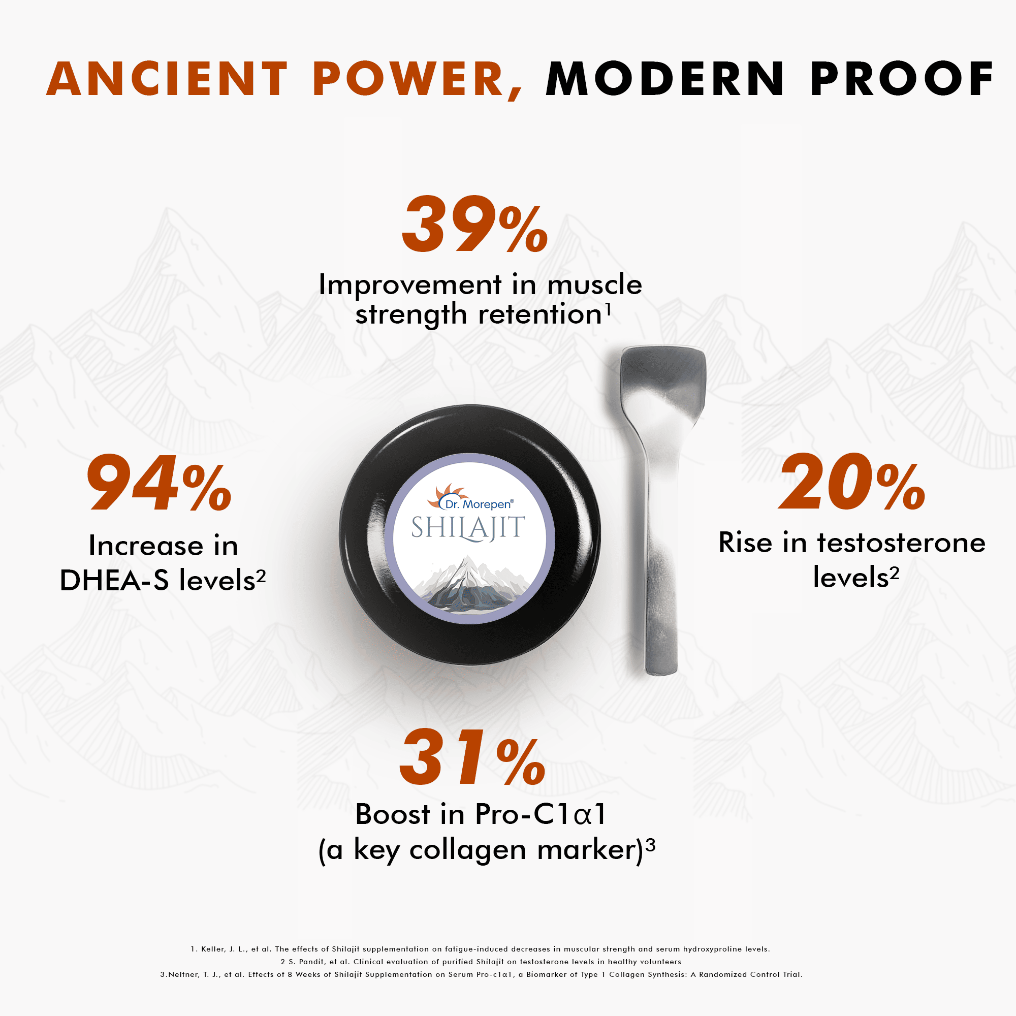 Dr. Morepen | Shilajit Resin | 100% Pure Himalayan Extract | Natural & Safe | 15Gm