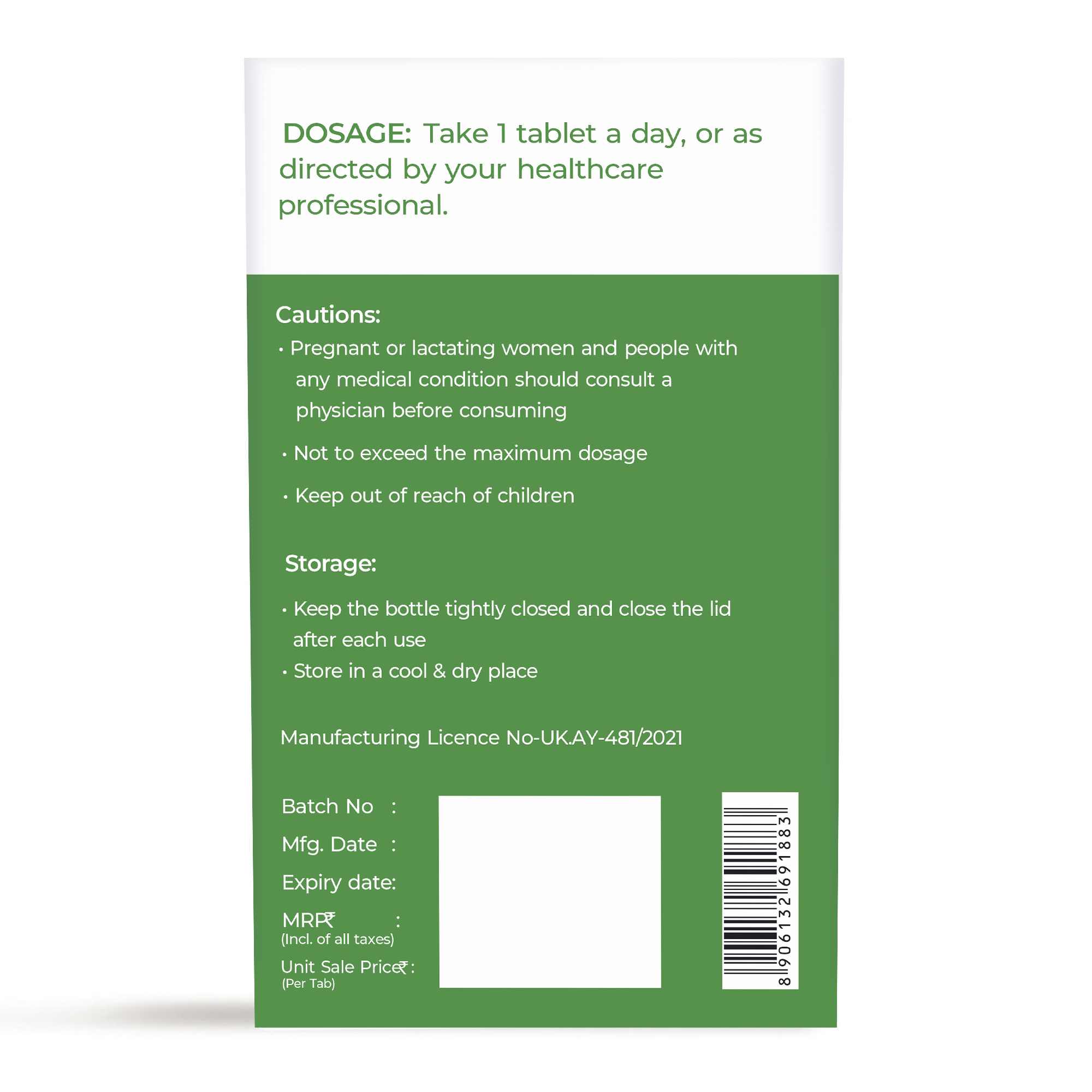 Dr. Morepen | Gokshura Tablets | 1000 Mg Tribulus Terrestris | Overall Wellbeing For Men & Women | 60 Veg Cap