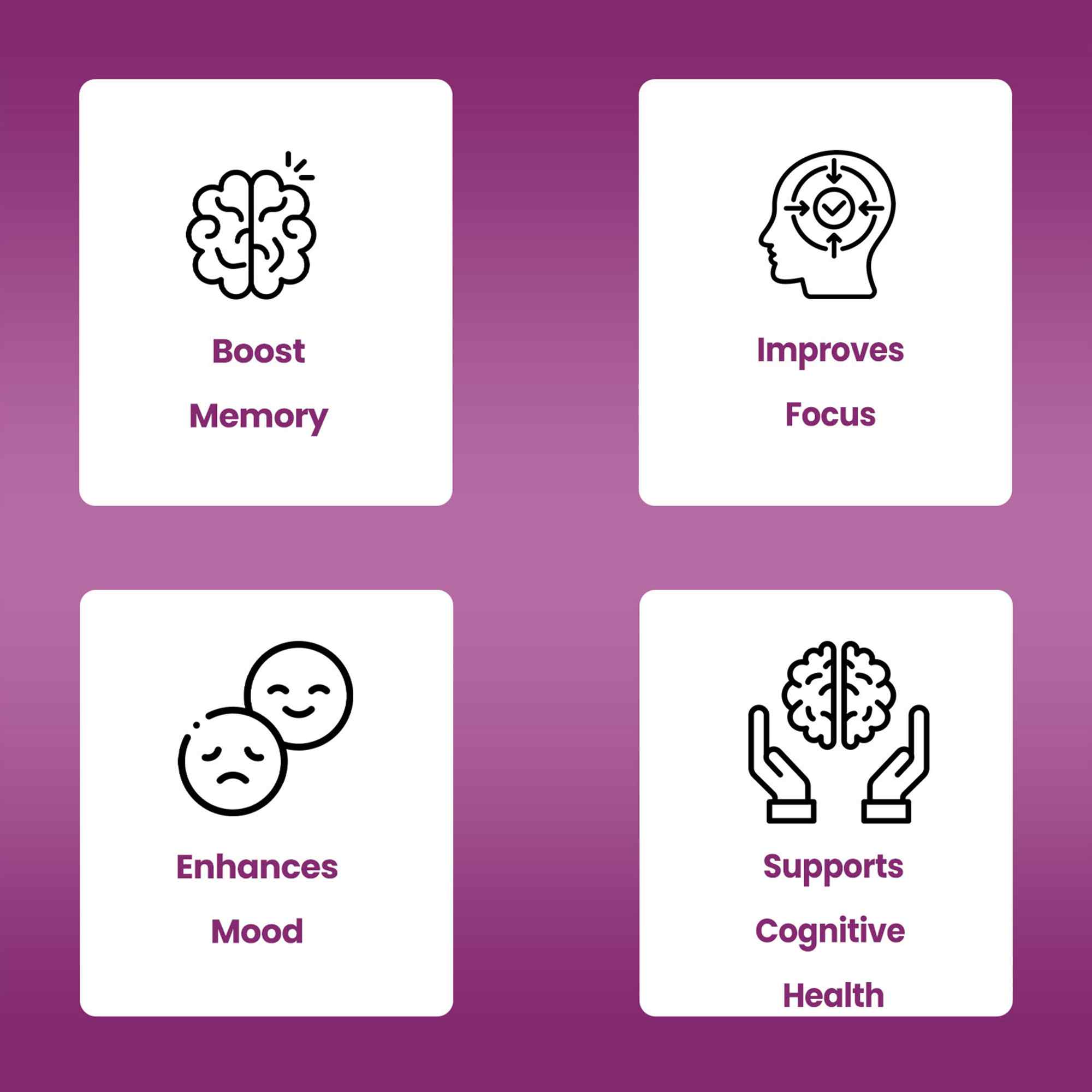 Dr. Morepen | Memory, Focus & Mood Tablets | Safe For Brain Health, Non-Gmo & Preservatives Free | 60 Tablets