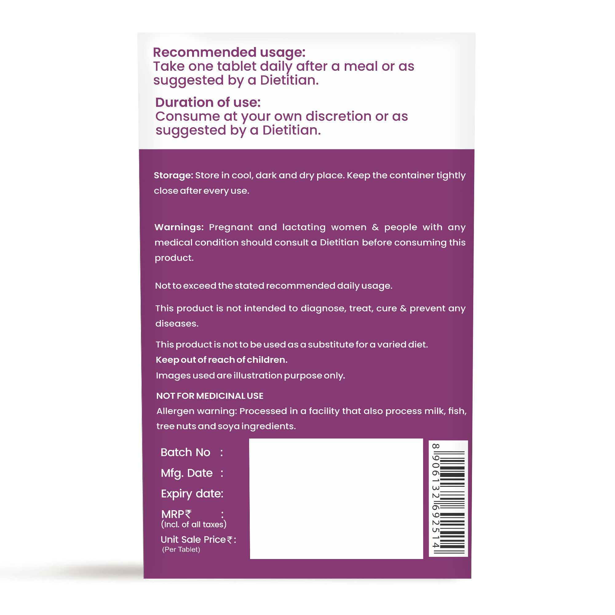 Dr. Morepen | Memory, Focus & Mood Tablets | Safe For Brain Health, Non-Gmo & Preservatives Free | 60 Tablets