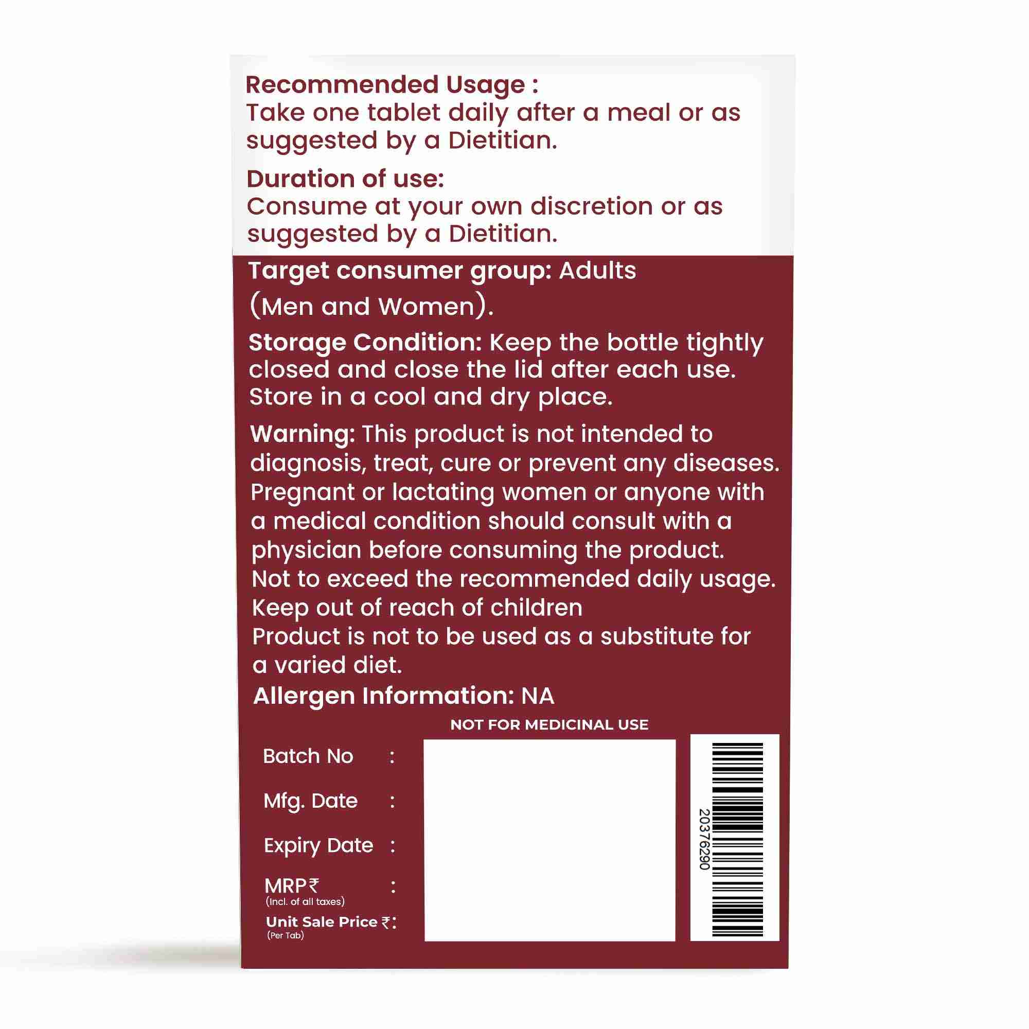 Dr. Morepen | Iron & Zinc Tablets|Enriched With Iron,Zinc,Vitamin C & B12|Natural & Safe For Unisex| 60 Veg Tablets | Pack Of 2