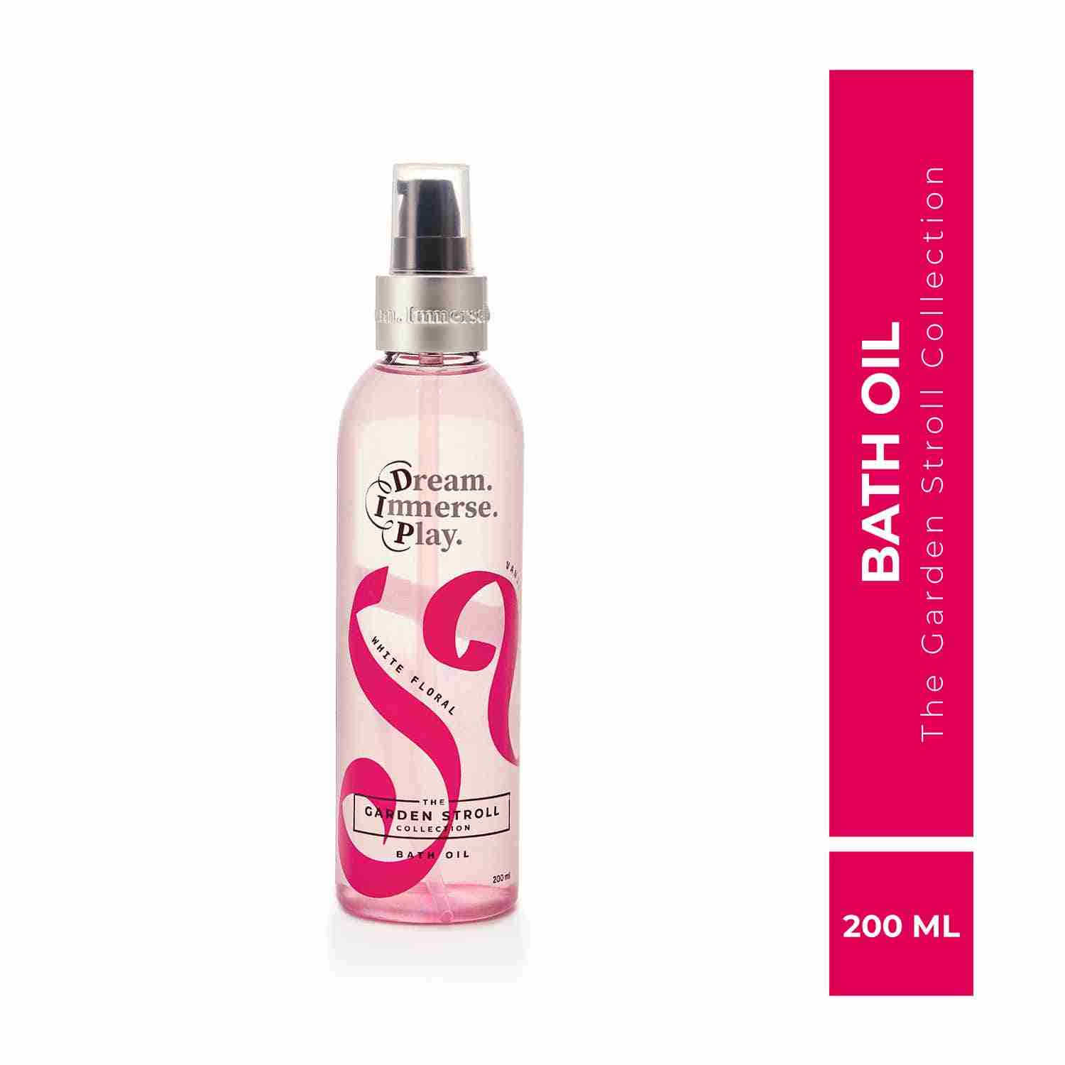 Dream. Immerse. Play. Bath Oil The Garden Stroll Collection (200 ml)