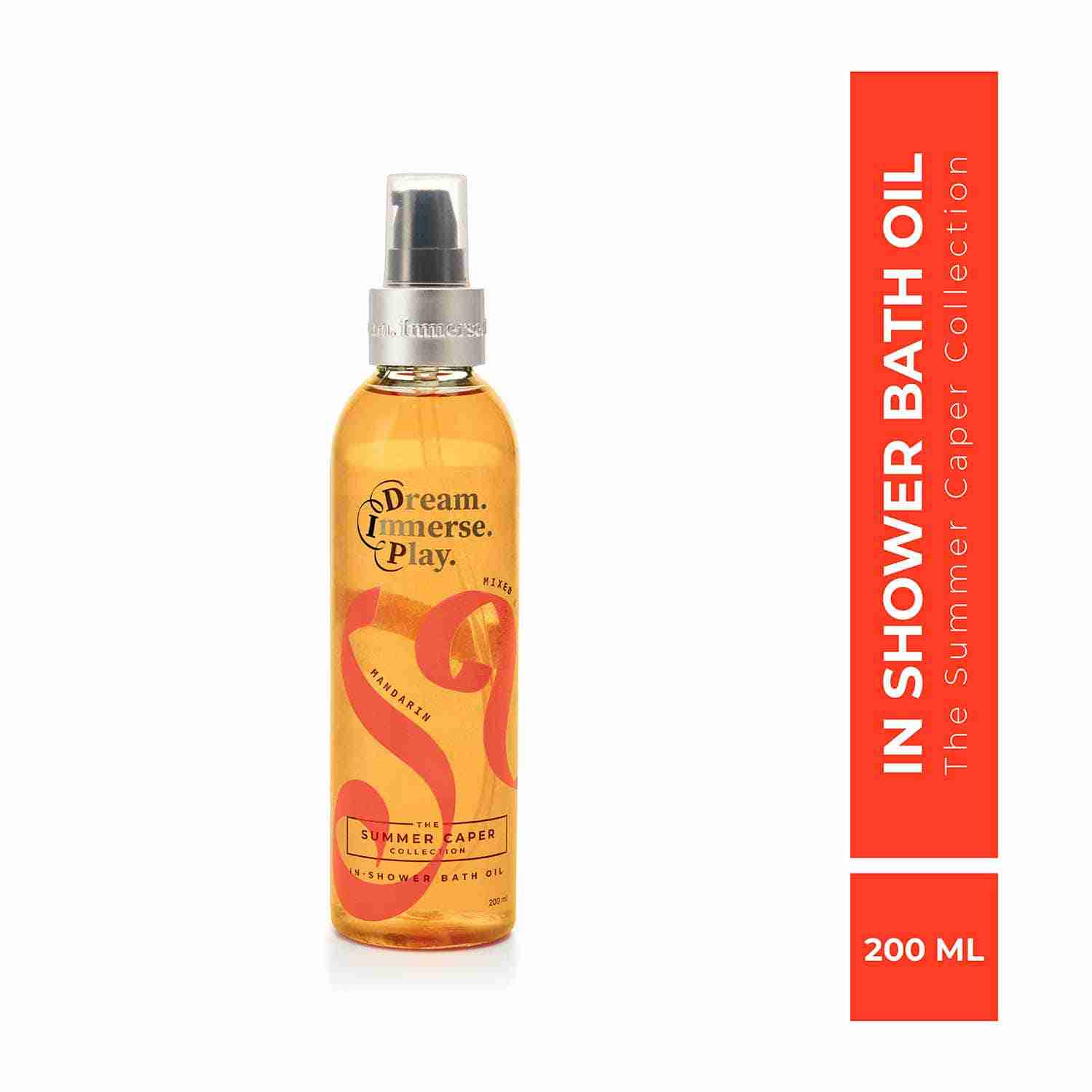 Dream. Immerse. Play. In-Shower Bath Oil The Summer Caper Collection (200 ml)