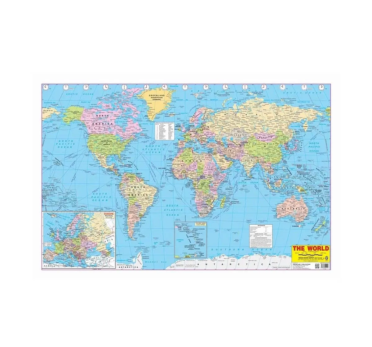 colorful world map pdf