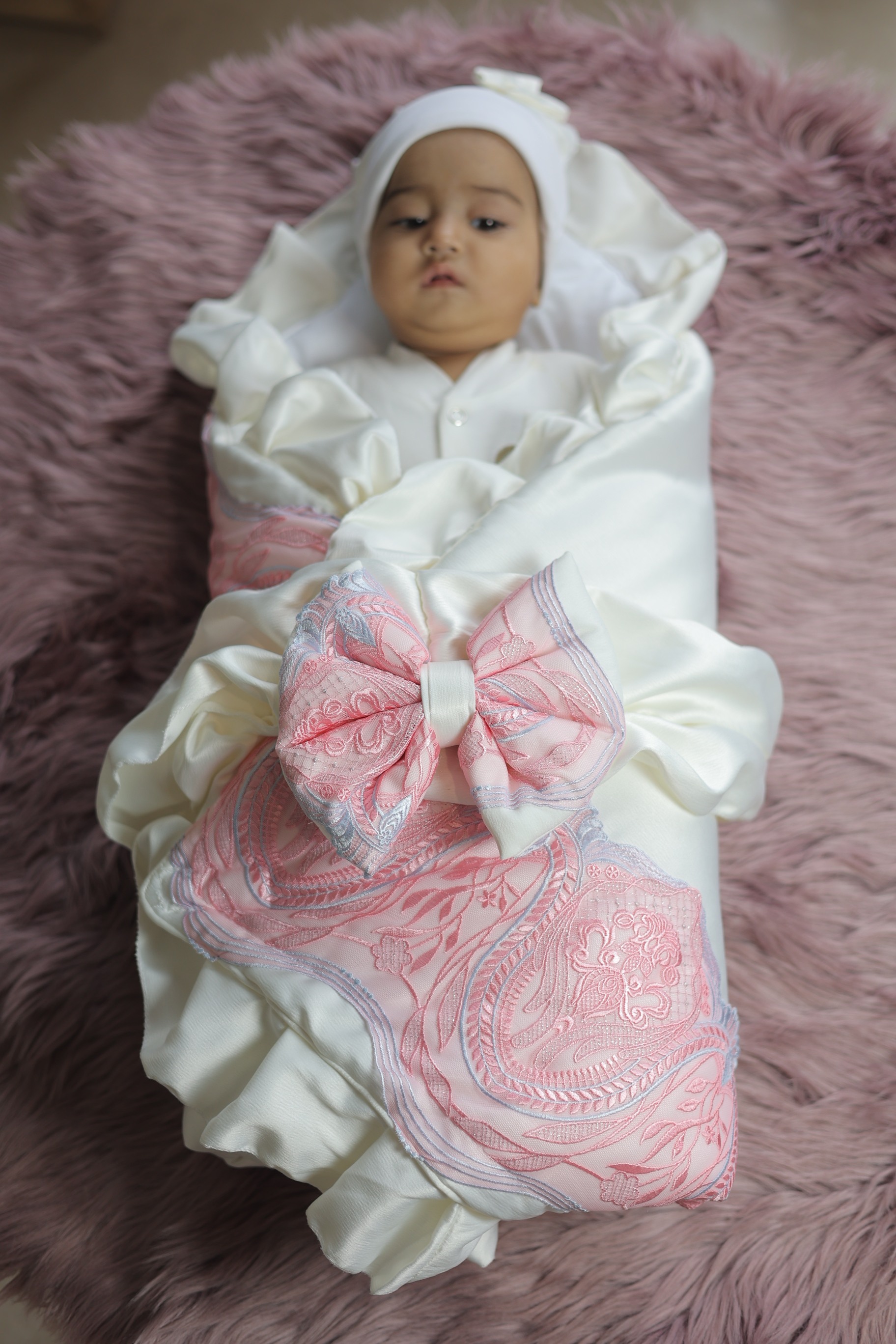 Blush Whisper Drape Set