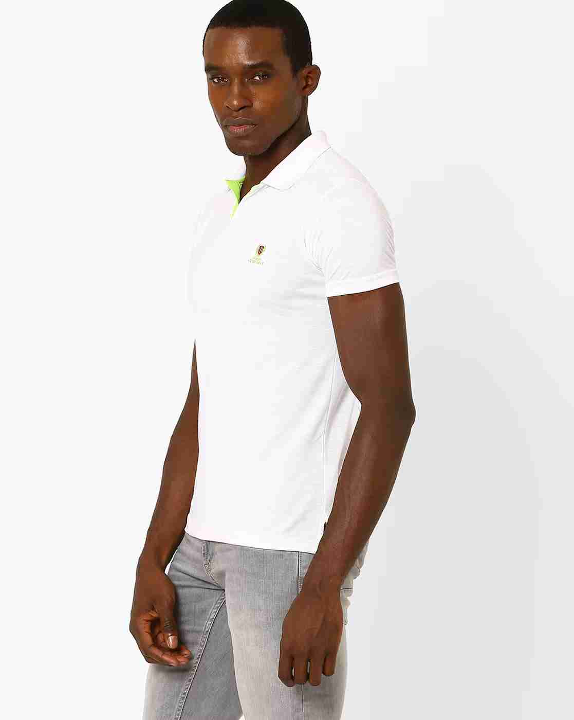 DUKE | Polo T-shirt with Contrast Underlay Placket|1