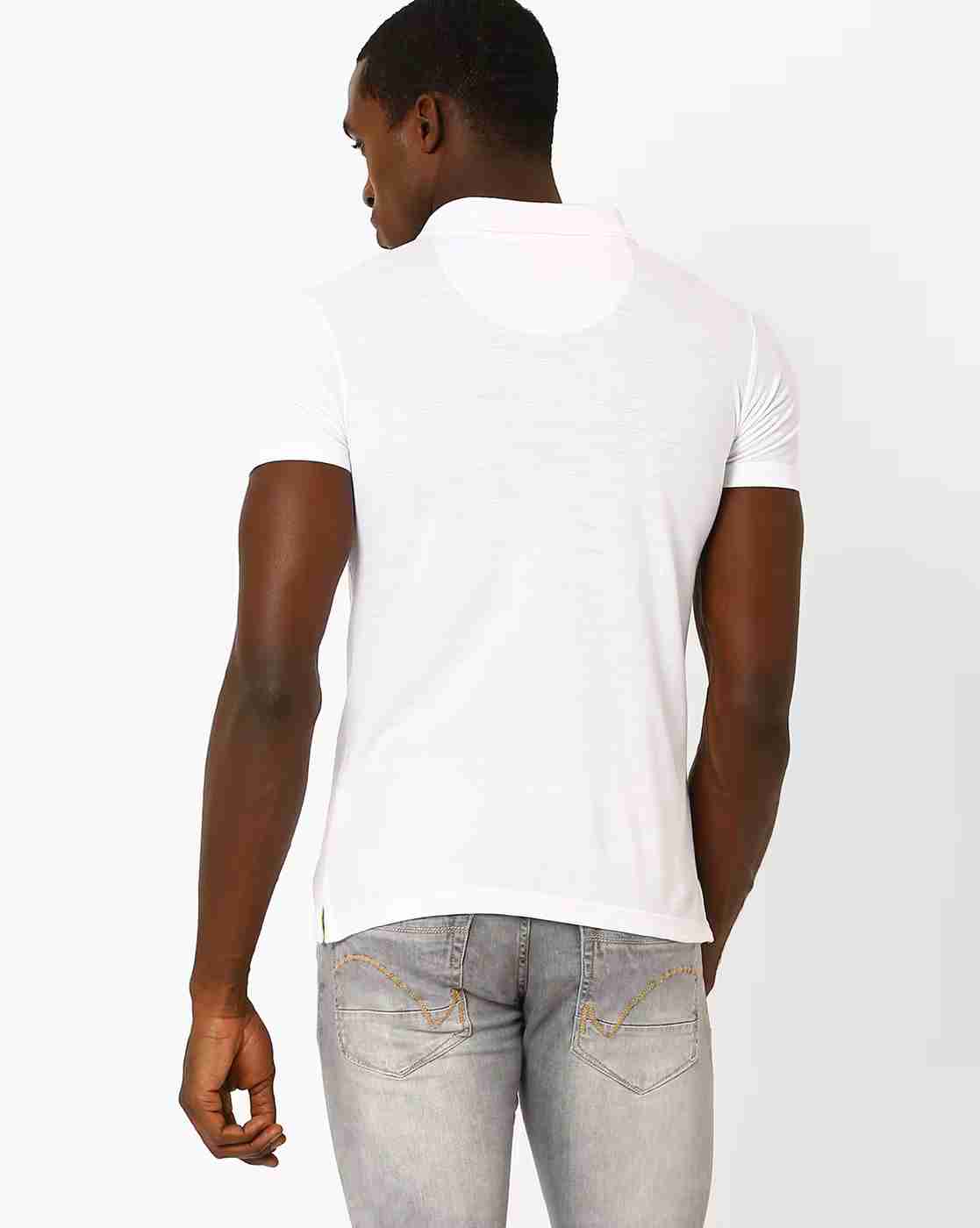 DUKE | Polo T-shirt with Contrast Underlay Placket|2