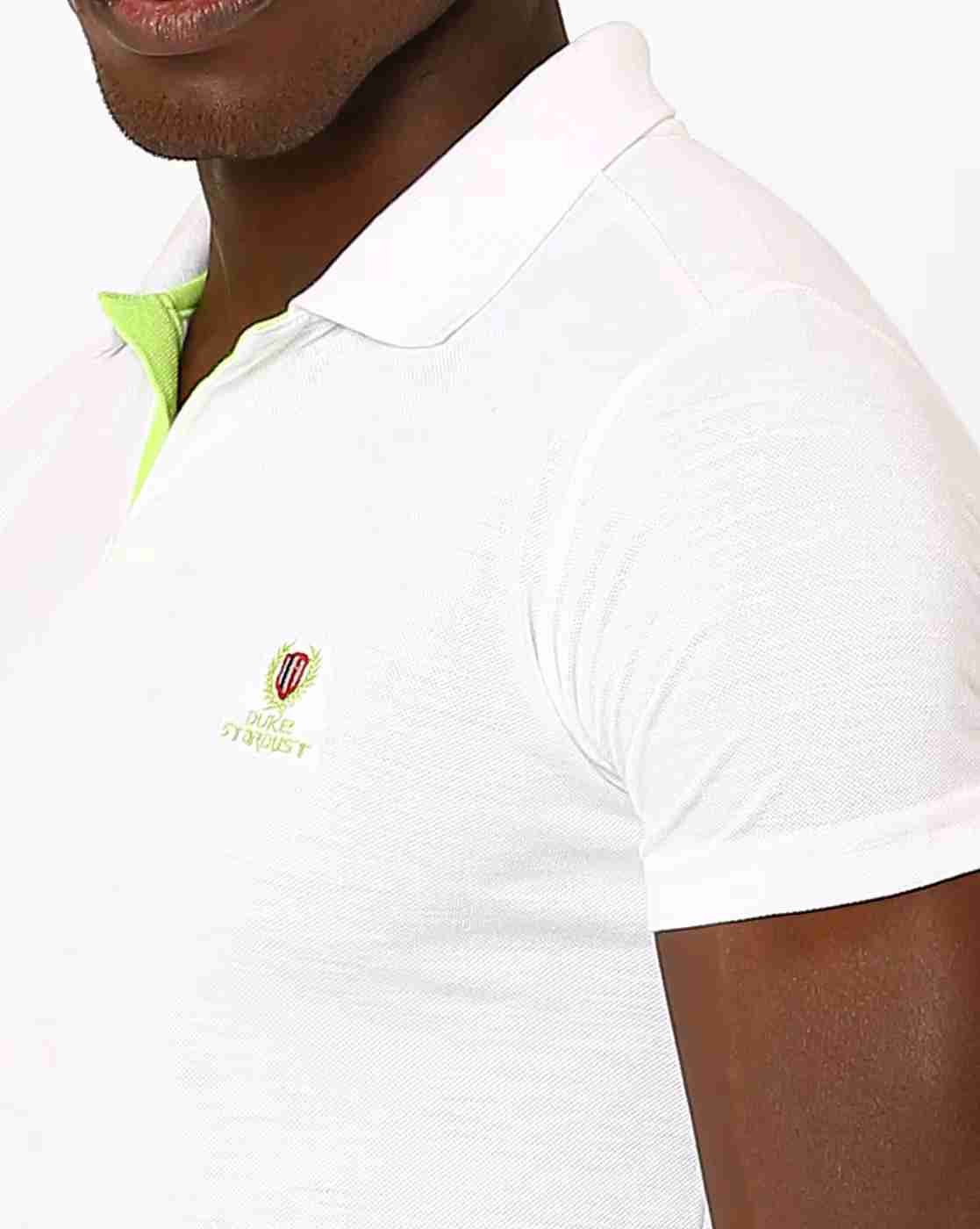 DUKE | Polo T-shirt with Contrast Underlay Placket|5