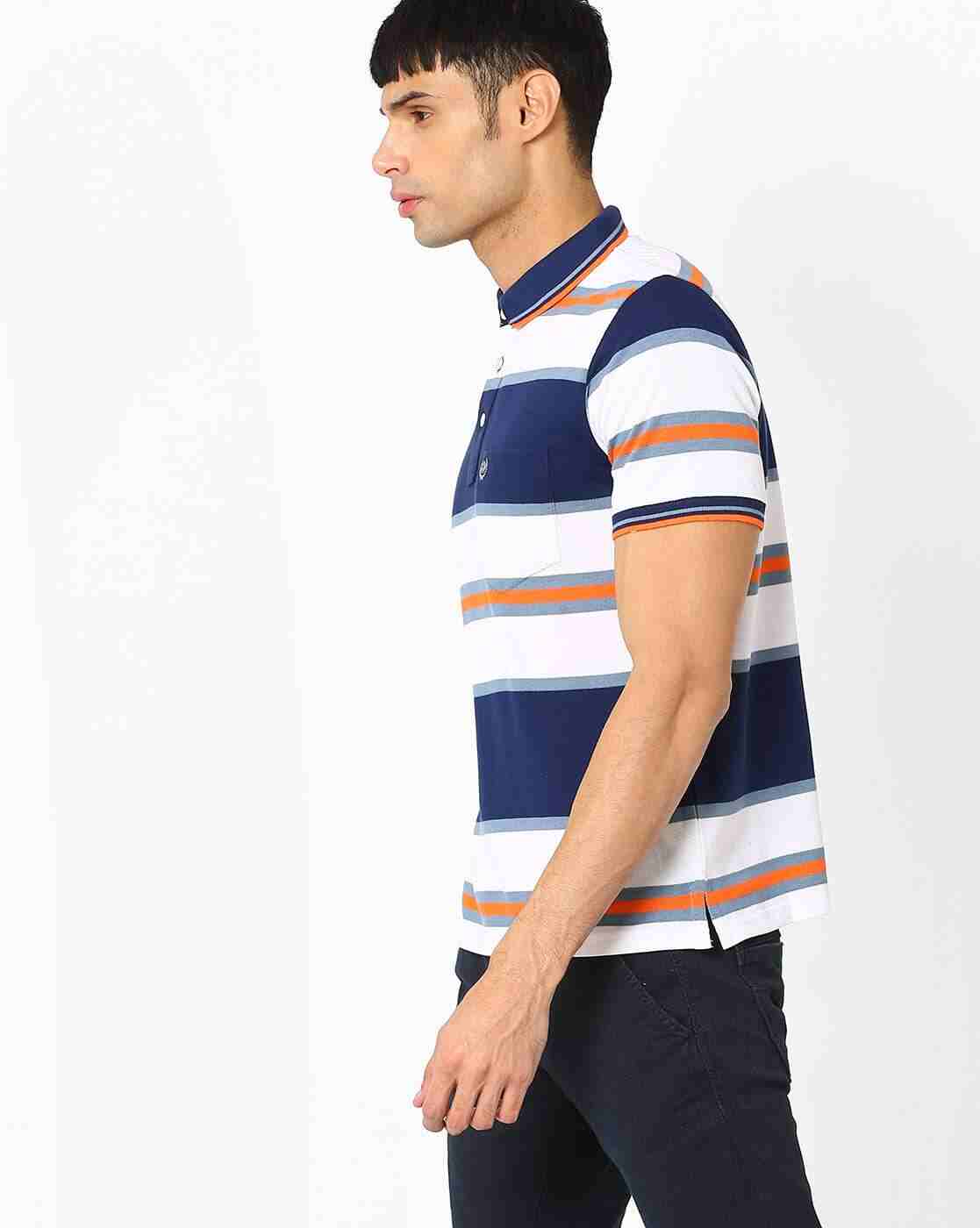 DUKE | Striped Polo T-shirt|1