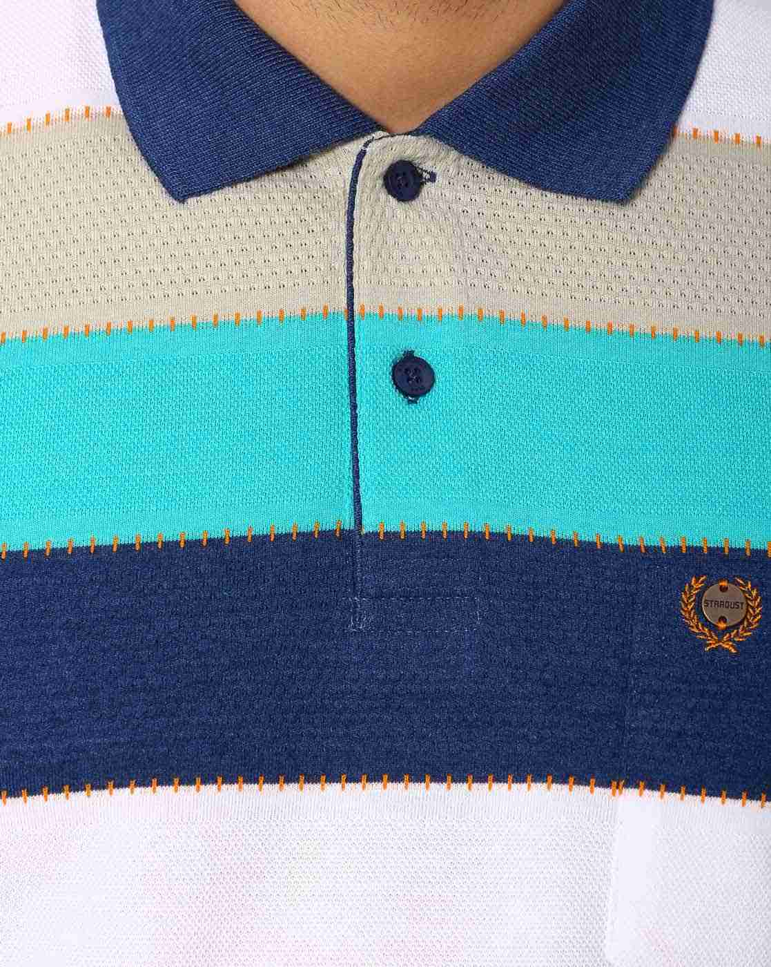 DUKE | Colourblock Polo T-shirt|4