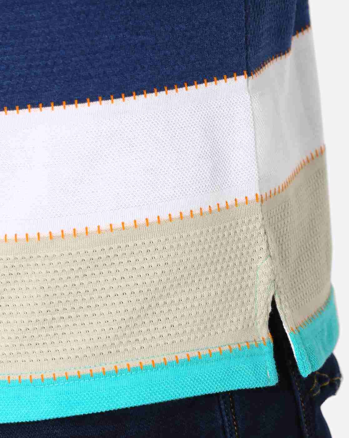 DUKE | Colourblock Polo T-shirt|5